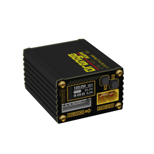 【升级】OrangeRC模型电池XT60转100W全协议快充 RC/穿越机放电器