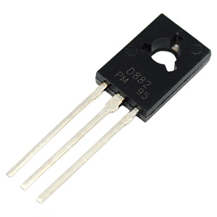 Risym 功率三极管 D882 2SD882 3A/40V NPN 直插TO-126 10只