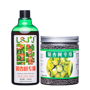 银杏树专用肥白果肥料公孙树营养液盆景鸭脚子有机肥家庭四季缓释