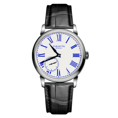 法拉苏蒂青花80h长动力机械男表