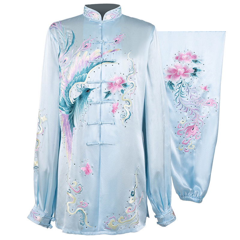 大业亨通真丝太极服装女高端定制
