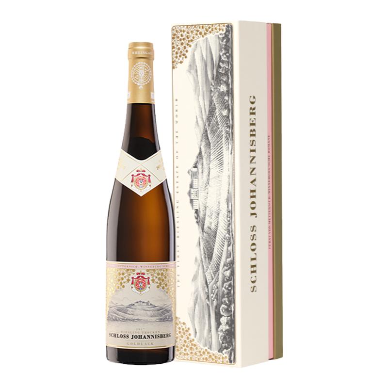 约翰山堡JS满分 德国雷司令金标全球限量纪念版干白葡萄酒750ml