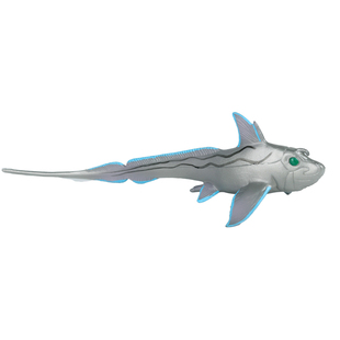 林畅模玩儿童海洋鱼类玩具冬银鲛鱼模型带鱼鲨深海底生物仿真动物