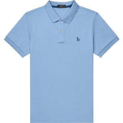 哈吉斯新款短袖polo衫商务休闲男
