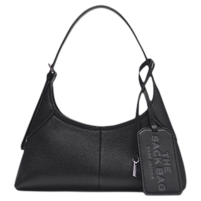 【新品】MARC JACOBS/莫杰 SACK 小号牛皮搭配挂饰肩背包hobo