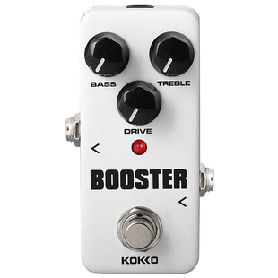 KOKKO激励BOOSTER 单块效果器 电吉他过载清音推子 BOOST音量增强