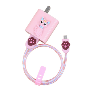 适用OPPOA6i a6v/A3i A5活力版A58数据线保护套45w充电器线防折断