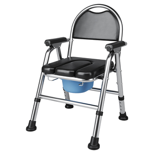 雅德坐便椅老人家用结实坐便器便携式孕妇蹲便器室内防滑移动马桶