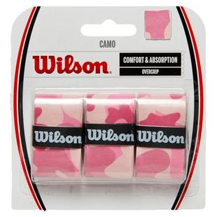 Wilson威尔胜官方网球拍吸汗带花纹设计吸湿排汗比赛训练PU手胶