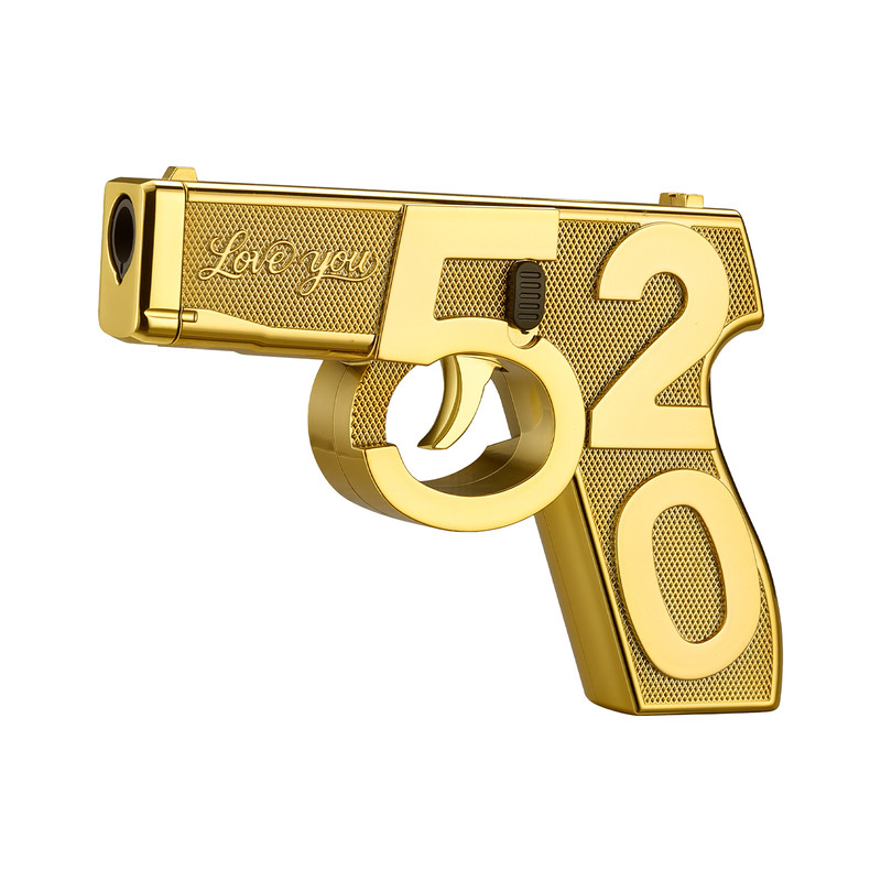 创意造型520直冲充气打火机