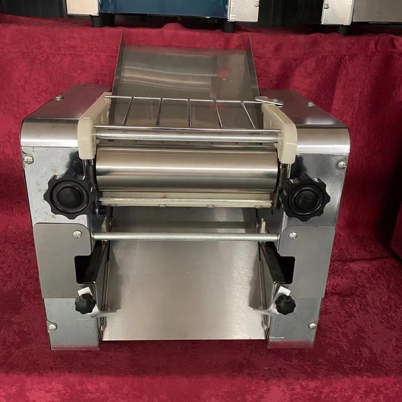 晟阳280台式不锈钢电动压面机商用面条面皮机饺子皮揉面机大功率