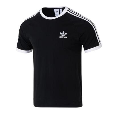 Adidas阿迪达斯三叶草男装2026春新款3-STRIPES TEE短袖T恤KB2459
