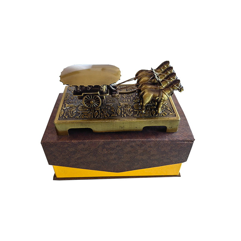 兵马俑秦皇铜车马摆件中国风特色礼品工艺品送老外西安旅游纪念品