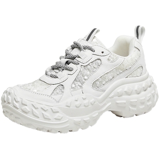 Tata他她厚底老爹鞋女增高时尚轮胎鞋运动鞋2025秋季新款WY201CM4