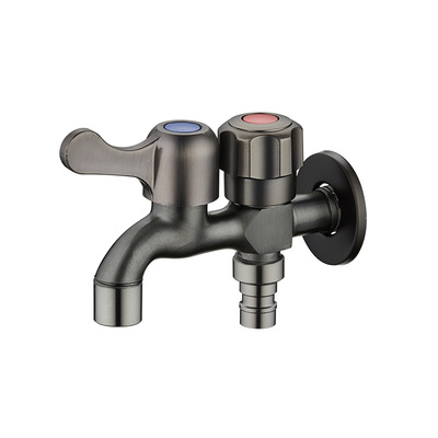 洗衣机全铜水龙头一进二出双头