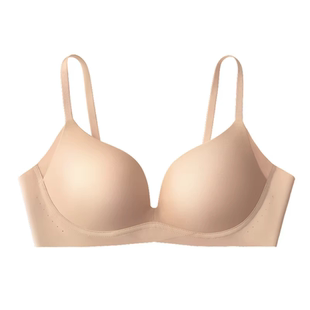 素肌良品【X奇妙杯】无痕内衣无钢圈小胸不空杯性感聚拢美背文胸