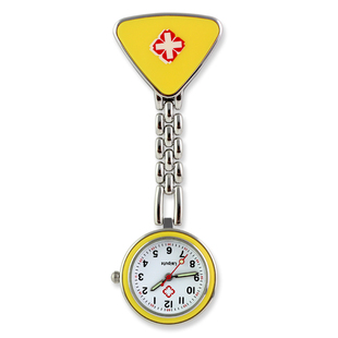 莱普特护士表挂表夹子医用胸表夜光可爱女挂表怀表学生定制考试表