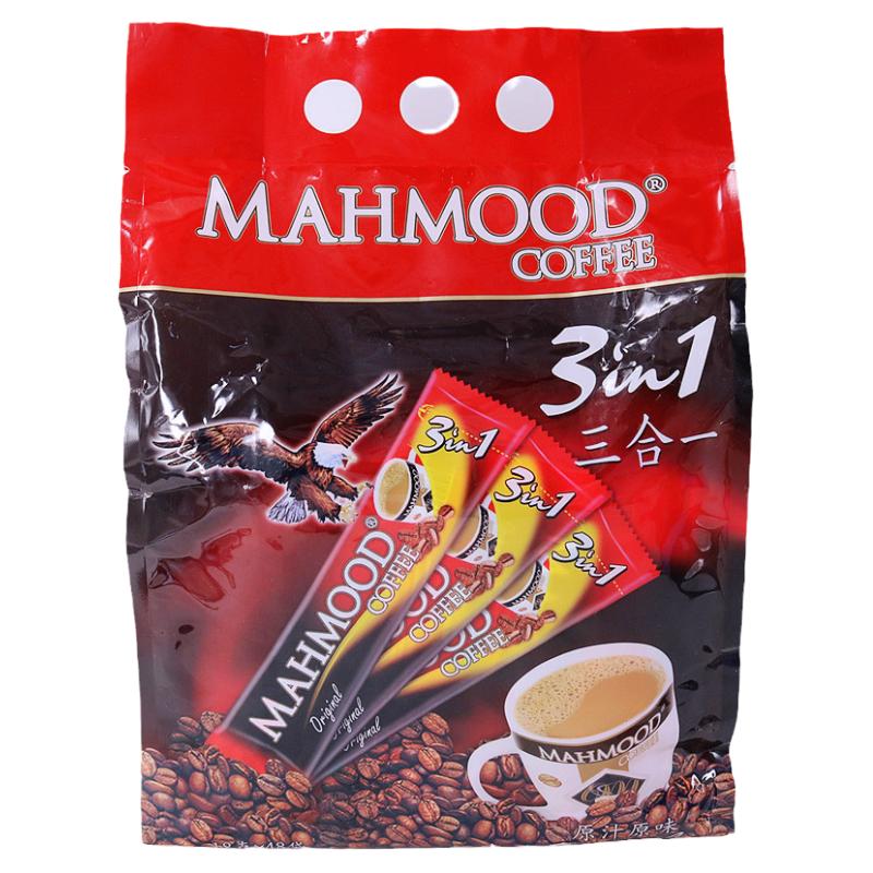 MAHMOOD迈哈姆特三合一速溶咖啡864g48条土耳其进口咖啡kahva包邮