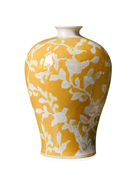 新中式创意景德镇陶瓷花瓶高档客厅插花现代家居装饰摆件乔迁礼物