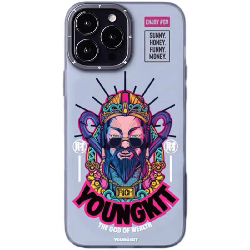 iPhone13Promax创意老虎保防摔壳