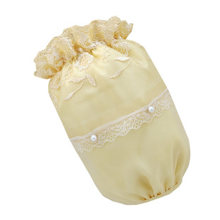 秋冬季袖套女短款2025新款防污防尘时尚蕾丝护袖办公室羽绒服套袖