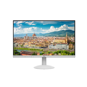 白色高清显示器27液晶显示器AOC