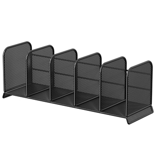 书立金属挡板桌面书立架分隔板课桌收纳置物架书档书夹固定书本收纳架儿童读书架学校用初中生书桌收纳神器
