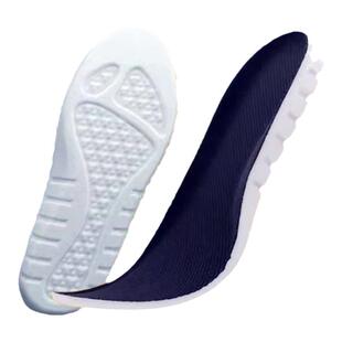 白色软底内增高女舒适吸汗运动男鞋垫子加厚eva减震透气不累脚