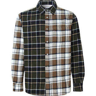 【折扣】Norse Projects男士格纹棉质法兰绒衬衫