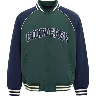 滔搏converse匡威男子运动复古棒球服休闲棉服夹克外套UCJ089-F8G