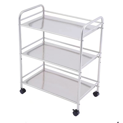 加厚美容院美发推车医院工具车美甲拔罐洗护用品收纳置物架小推车
