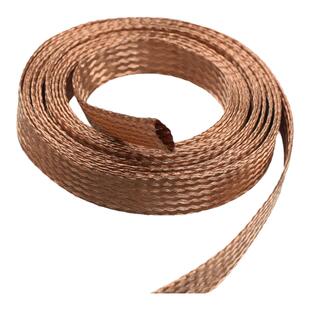 铜编织带接地线4/6/10/25/35/50/75/100平方扁铜线导电镀锡编织线