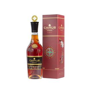 CAMUS卡慕金花皇冠GMC马年骐骥千里干邑白兰地700ml法国进口洋酒