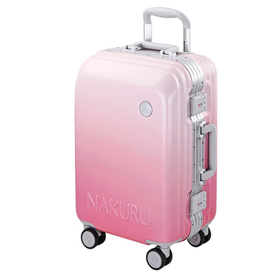nakuru旅行箱ins潮20女26寸铝框