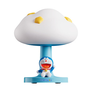 哆啦a梦小夜灯卧室睡眠充电款床头小台灯儿童伴睡夜间照明拍拍灯