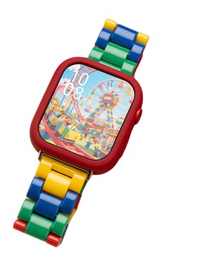 美派适用华为FIT乐高树脂表带女