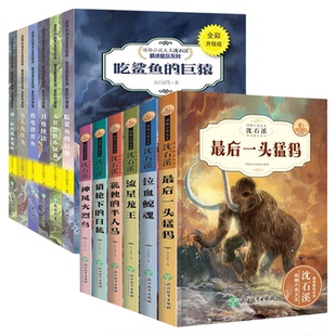动物小说大王沈石溪 最后一头猛犸泣血鲸魂猎枪下的白狐放电霹雳鱼美人鱼传奇神风火烈鸟流星龙王孤独的半人马吃鲨鱼的巨猿