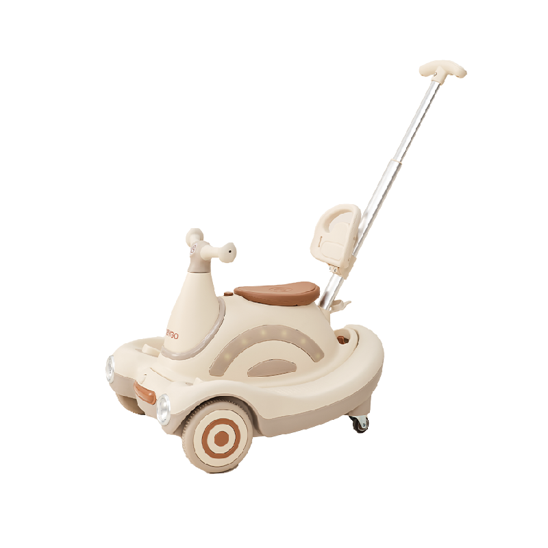 BABYGO儿童蜗牛扭扭车电动玩具溜溜车1-3岁平衡多用加宽耐磨轮