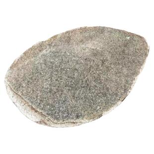 庭院草坪踏步石花园汀步石户外铺路石防滑垫脚石石磨盘天然鹅卵石