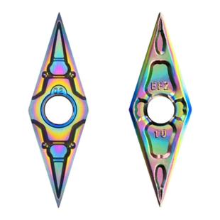 数控刀片35度菱形高硬钢淬火钢专用VNMG160402/04/08超硬外圆车刀