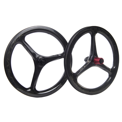 SILVEROCK碳纤维K3P碟刹3刀轮组