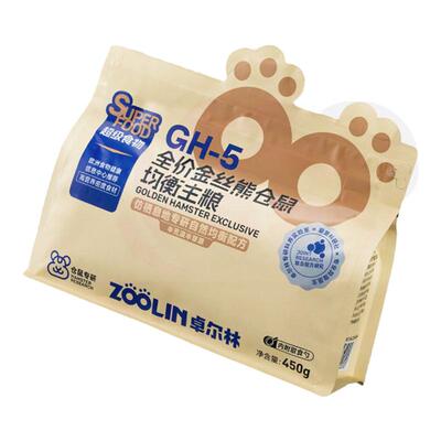 卓尔林金丝熊仓鼠粮食全价饲料