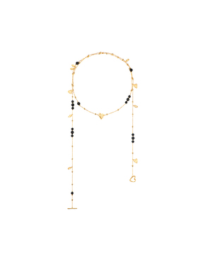 Neverfar飞鸟系列·心羽辑 CORDEALIS心翼·爱心飞鸟双圈项链女款