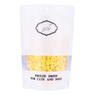 Cc家鲜肉冻干蛋黄猫粮 冻干蛋黄颗粒 猫咪宠物零食营养美毛狗粮