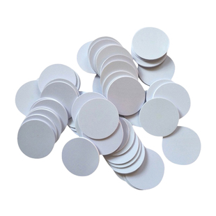 ID IC钱币卡IC 复旦钱币卡白卡圆卡高频卡低频卡ID410025MM钱币卡