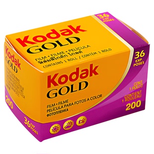 KodakGold200 35mm柯达金135胶卷彩色负片胶片菲林36张