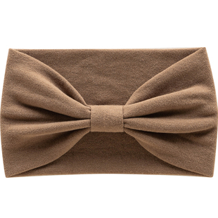 月子发带秋冬季双层德绒产后防风护头产妇帽子头巾大头围睡觉可戴