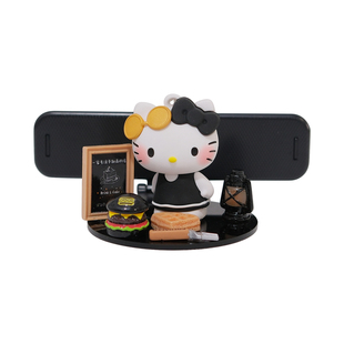 正版HelloKitty车载挪车电话牌临时停车号码牌汽车内装饰饰品摆件