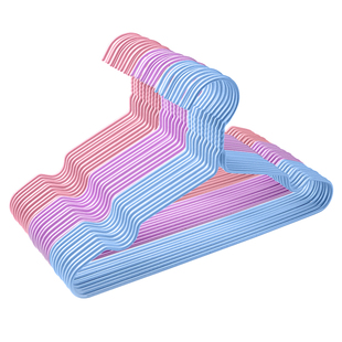 儿童衣架家用宝宝加粗衣挂小孩小朋友童装撑子晾晒婴儿新生儿衣撑