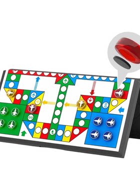 飞行棋儿童版磁吸益智小学生亲子互动幼儿园磁性便携玩具磁力棋盘